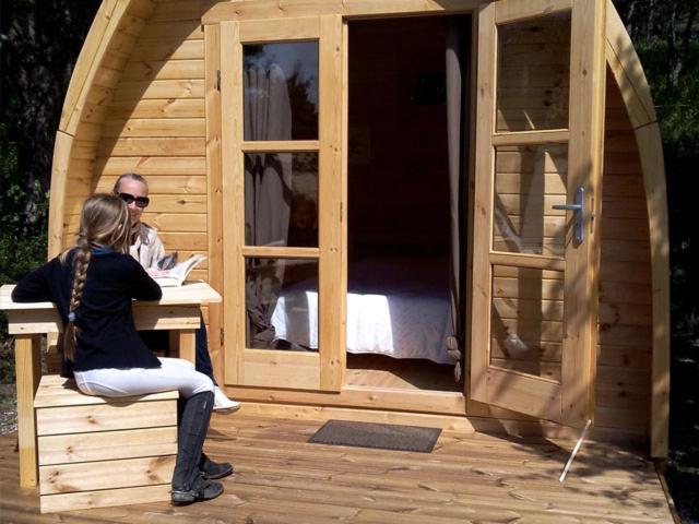 Hôtel Camping La Chabannerie à Saint-Martin-de-Clelles Extérieur photo