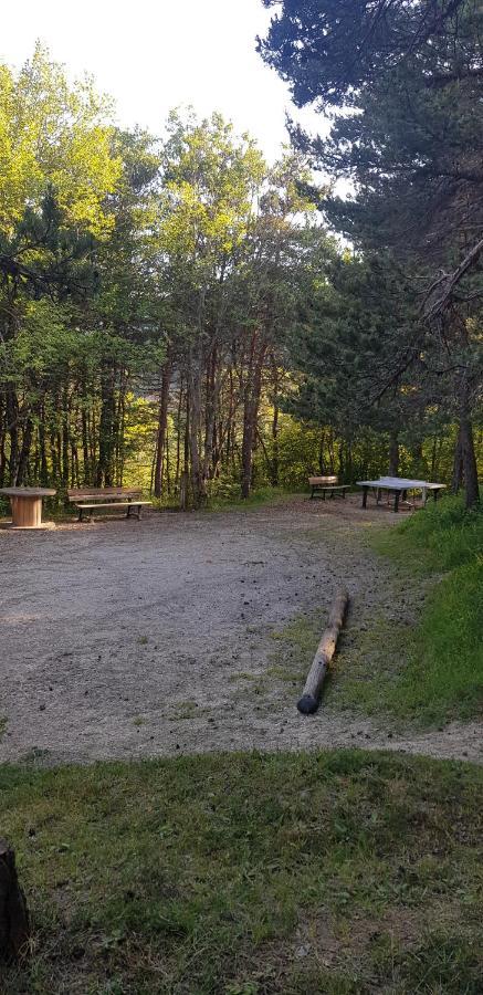 Hôtel Camping La Chabannerie à Saint-Martin-de-Clelles Extérieur photo